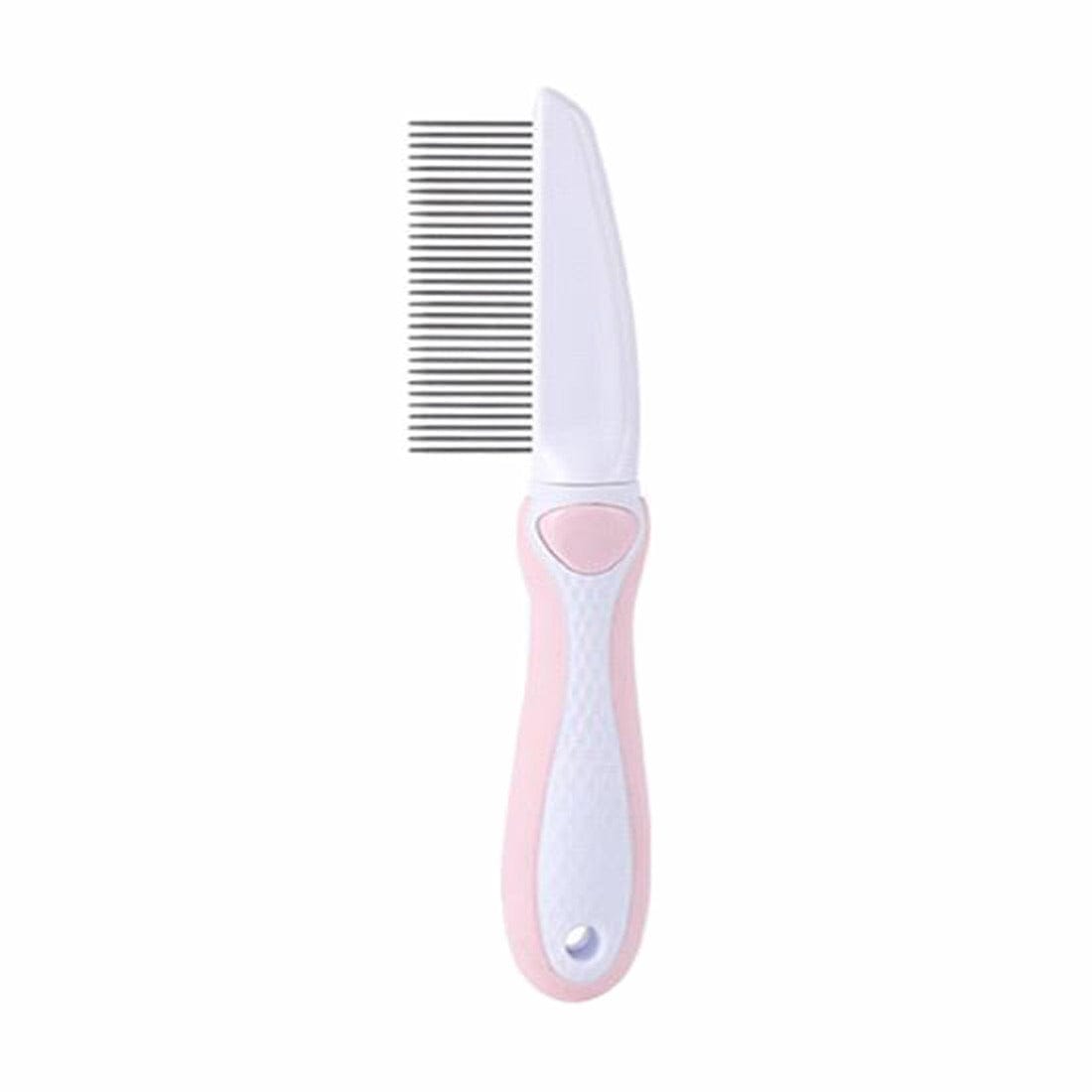 kutkutstyle Grooming KUTKUT Long Teeth Detangling Pet Comb | Stainless Steel Grooming Comb | Removes Tangles, Mats, Shed Hair, and Dirt - Ideal for Everyday Use On Dogs and Cats with Short Or Long Hair
